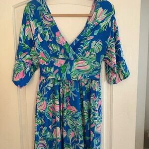Lilly Pulitzer Parigi Skort Romper (Small)
